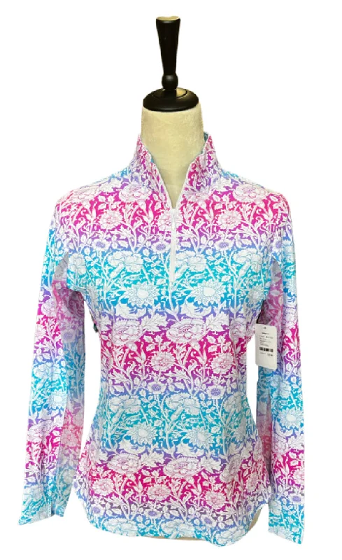 Ibkul Ombre Adjustable Sun Shirt Size S