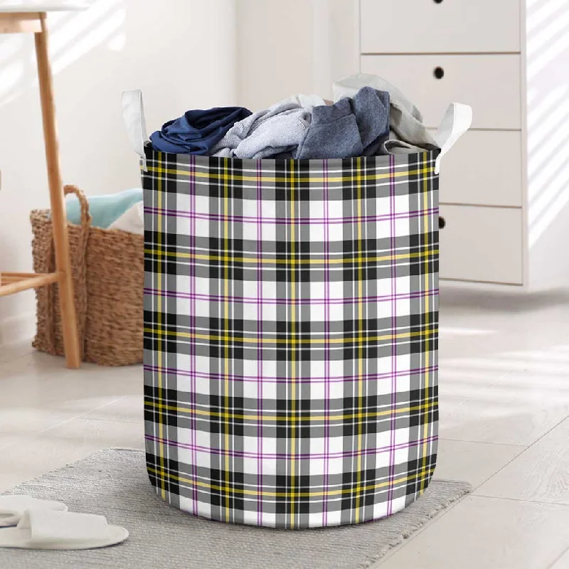 MacPherson Dress Modern Tartan Laundry Basket