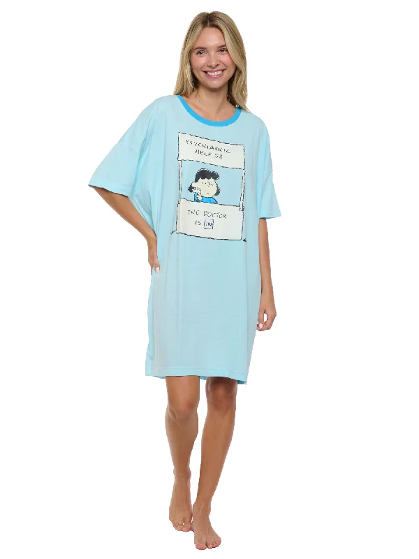 Pajama sets with pocketsWomens & Womens Plus Size Peanuts Lucy Sleep Shirt Nightgown Pajamas Snoopy Pajama sets with pockets