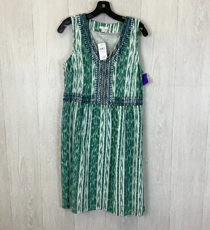 Stretchy midi dressesGreen & White Dress Casual Midi J. Jill, Size S Stretchy midi dresses Stretchy midi dressesGreen & White Dress Casual Midi J. Jill, Size S Stretchy midi dresses