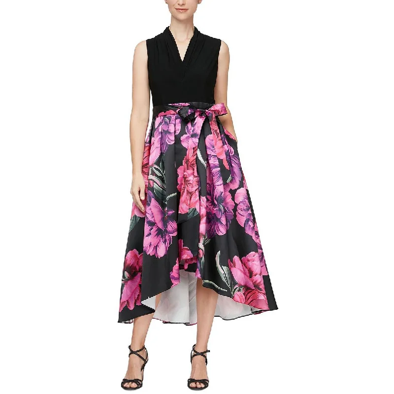 Beach floral dressesSLNY Womens Floral Print Hi-Low Evening Dress Beach floral dresses Beach floral dressesSLNY Womens Floral Print Hi-Low Evening Dress Beach floral dresses