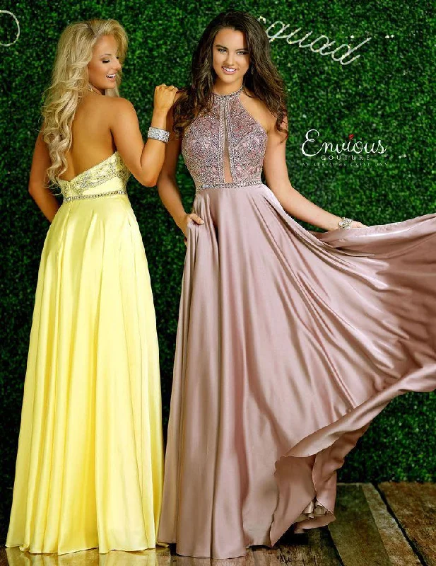 Minimalist unclassified dressesENVIOUS Couture 1404 Mauve Satin Halter Dress with Pockets Minimalist unclassified dresses Minimalist unclassified dressesENVIOUS Couture 1404 Mauve Satin Halter Dress with Pockets Minimalist unclassified dresses